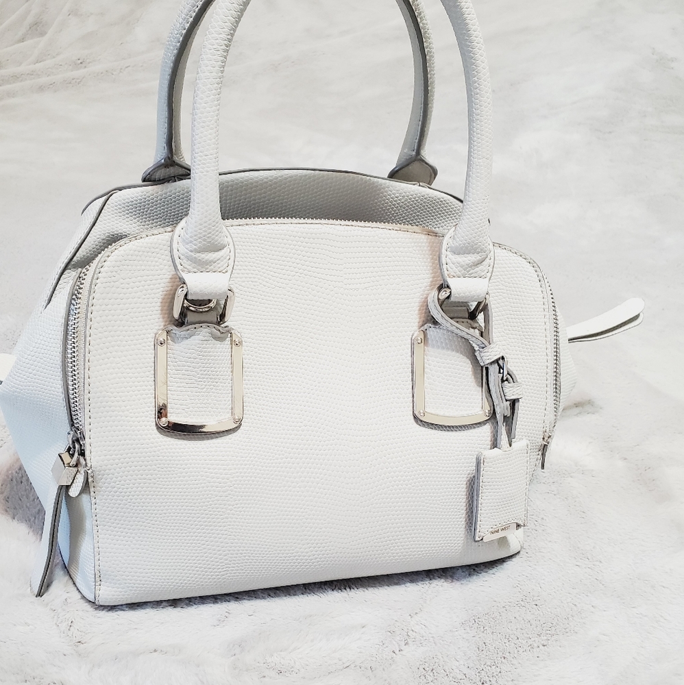 Nine West Light Gray Bag/Purse